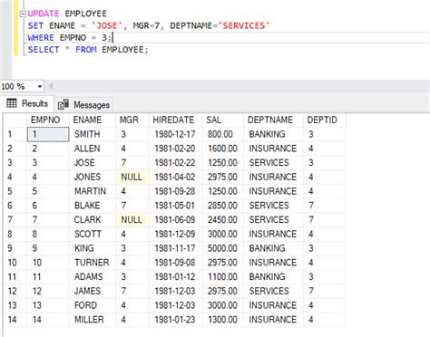 update set multiple columns
